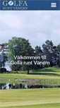 Mobile Screenshot of golfaruntvanern.se