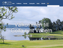 Tablet Screenshot of golfaruntvanern.se